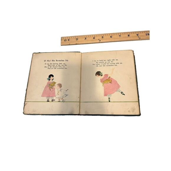 TALES OF LITTLE CATS by Carrie Jacobs Bond 1st Ed Katherine Sturges Dodge 1918 - Picture 13 of 16